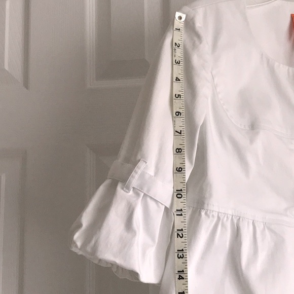 BCBGENERATION Puff Sleeve Top Jacket Lined Cotton - Picture 6 of 12